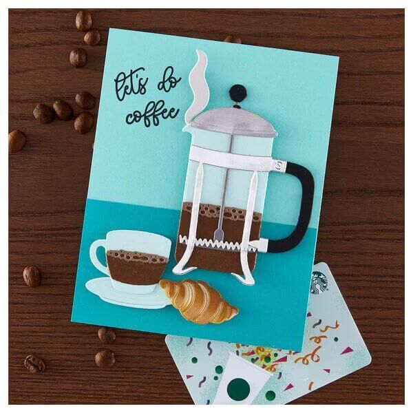 Hero Arts Dies - Coffee and Croissant DF249