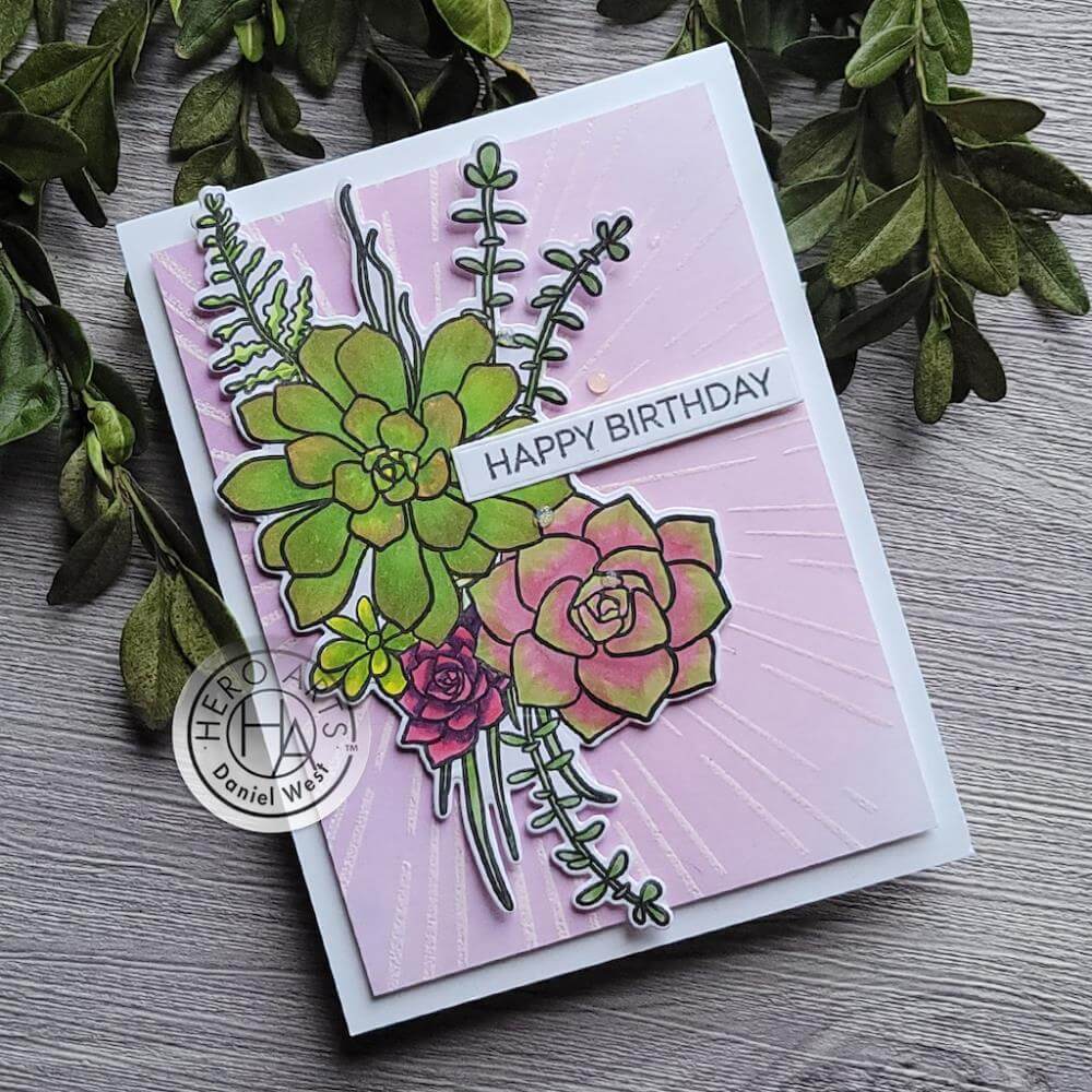 Hero Arts Frame Cut Dies - Succulent Bouquet DI894