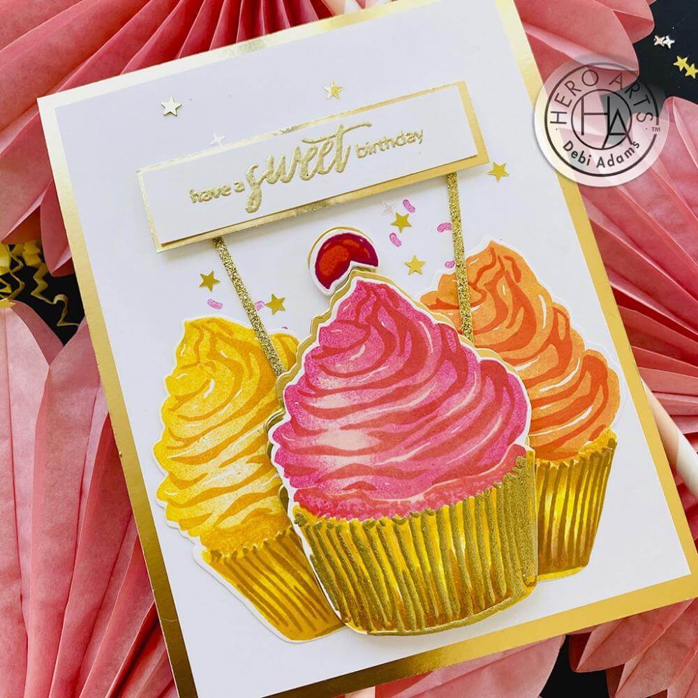 Hero Arts Color Layering Frame Cut Dies - Cupcake DI902