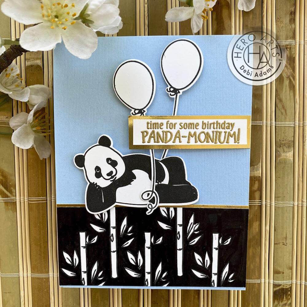 Hero Arts Frame Cut Dies - Birthday Panda DI907