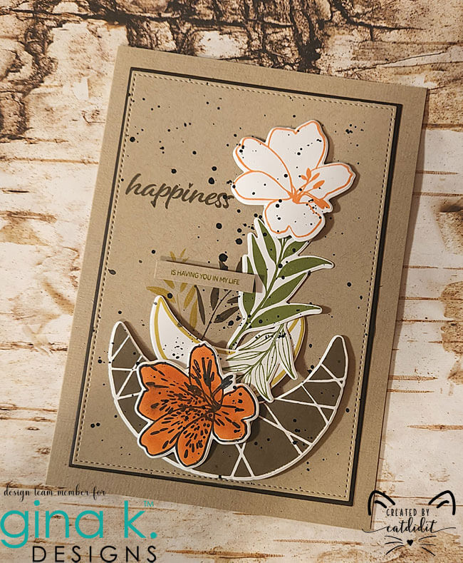 Gina K Designs Dies - Happy Life