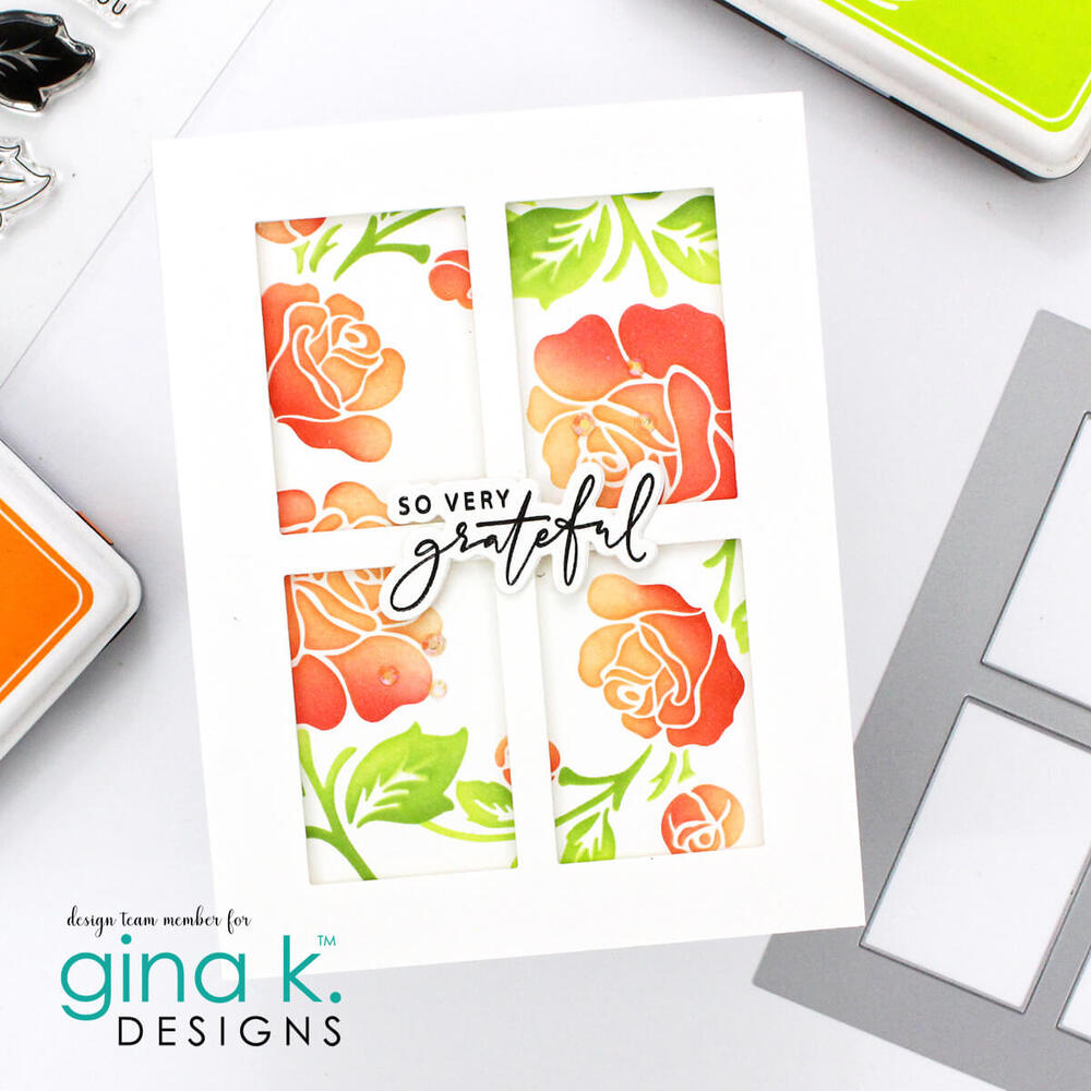 Gina K Designs Dies - Radiant Roses Greetings