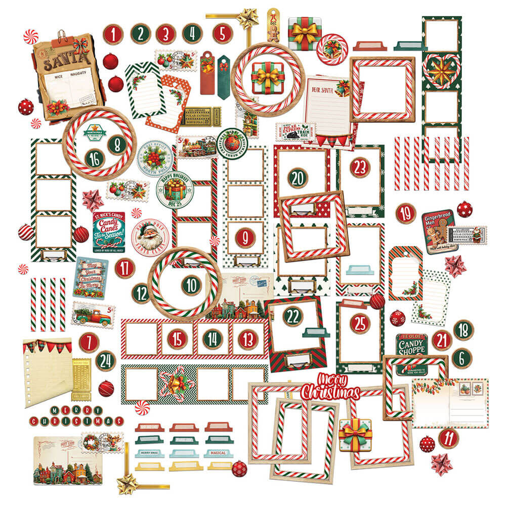 49 and Market Ephemera Set - Jolly Jingles