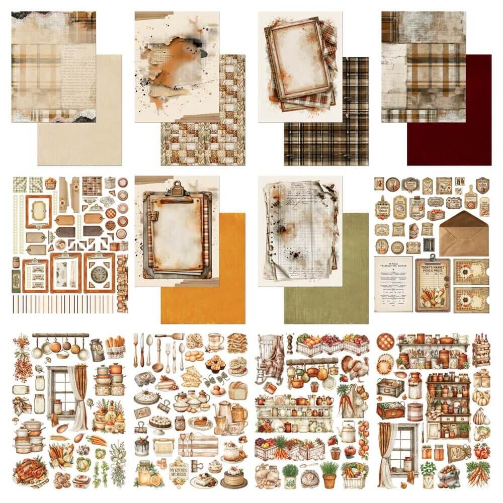 49 And Market Essentials Pack 6"X8" - Season's Bounty