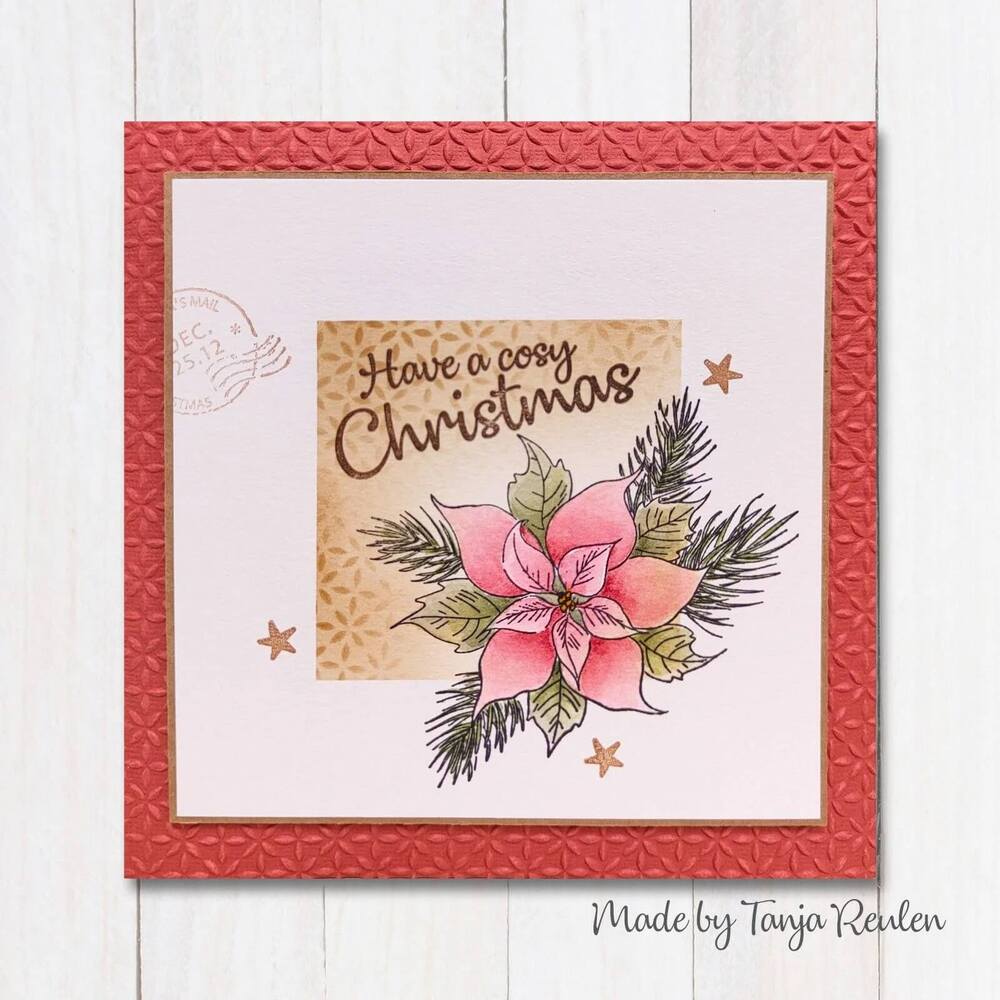 Nellie Snellen Text Clear Stamps - Cosy Christmas DTCS034