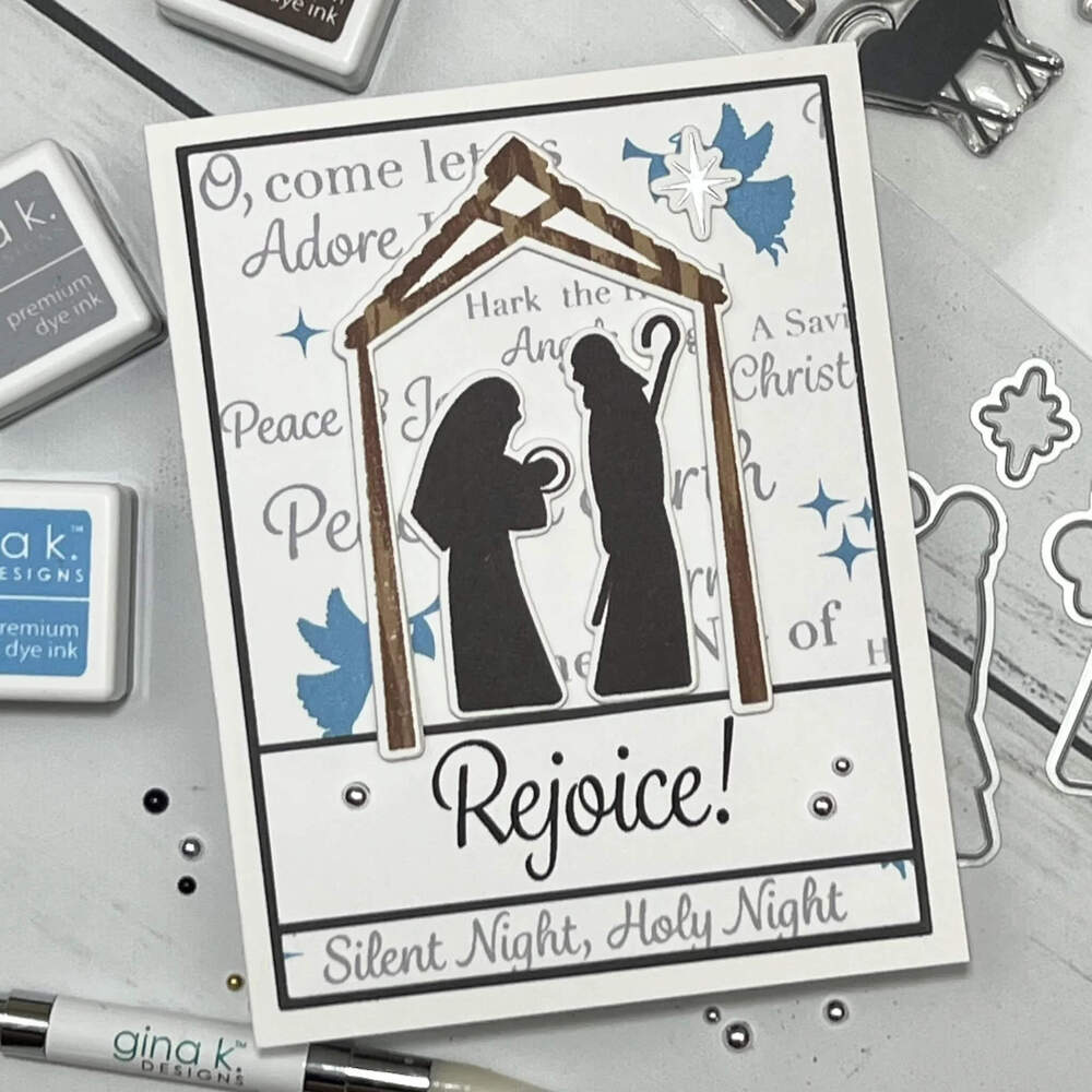Gina K Designs Clear Stamps - Silent Night