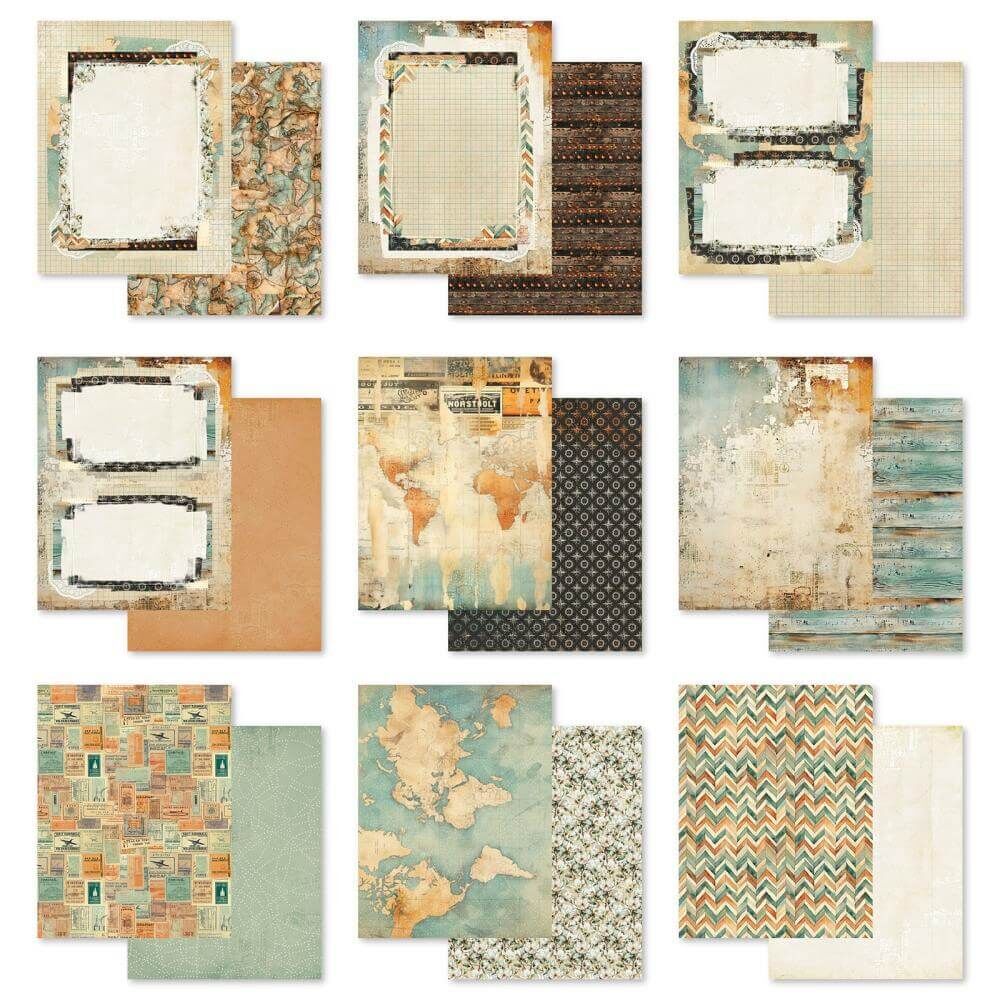 49 And Market Collection Pack 6"X8" - Wanderlust Explorer
