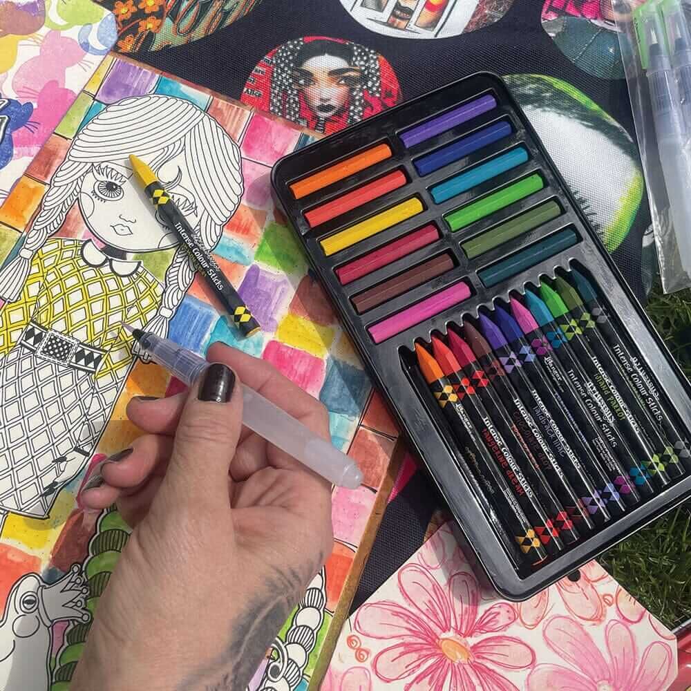 Dylusions Intense Colour Caykes & Sticks - Set 1 DYI86215