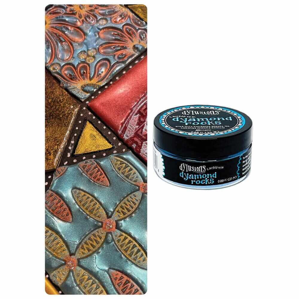 Dylusions Dyamond Rocks - Calypso Teal DYM83658