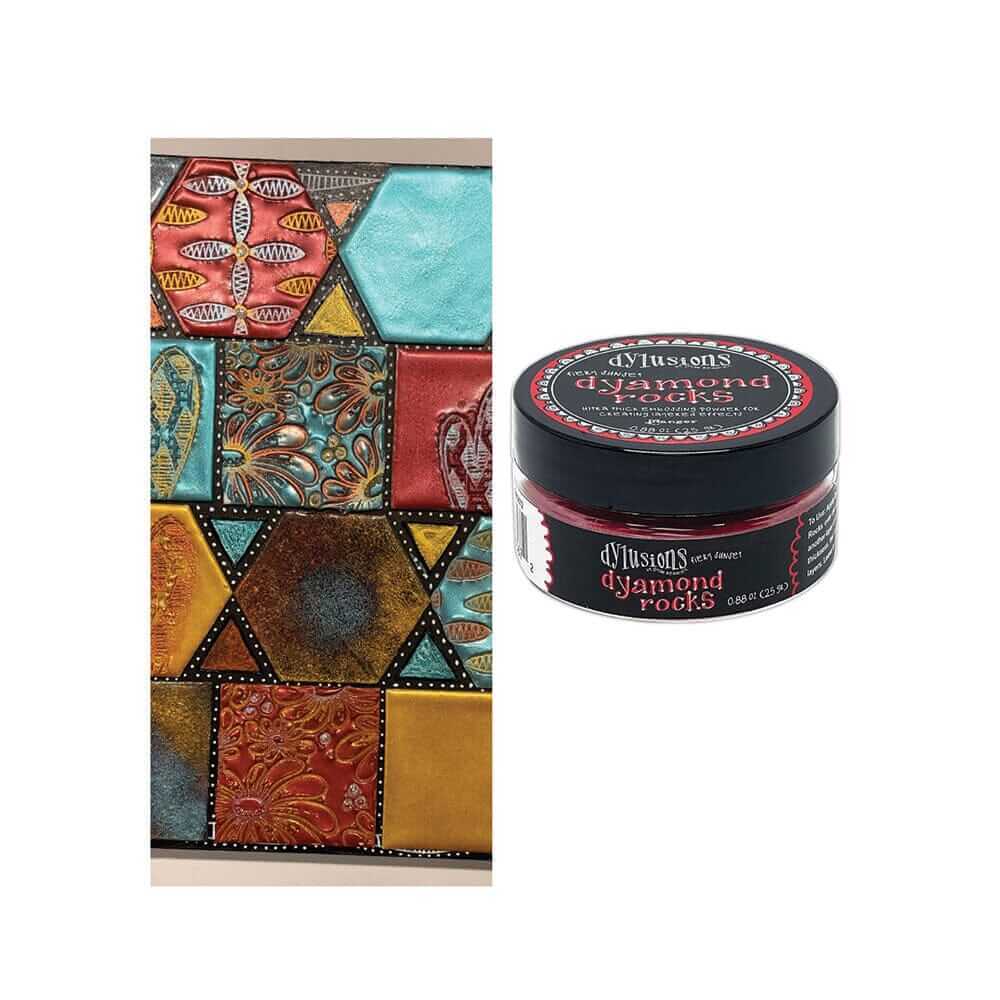 Dylusions Dyamond Rocks - Fiery Sunset DYM83672