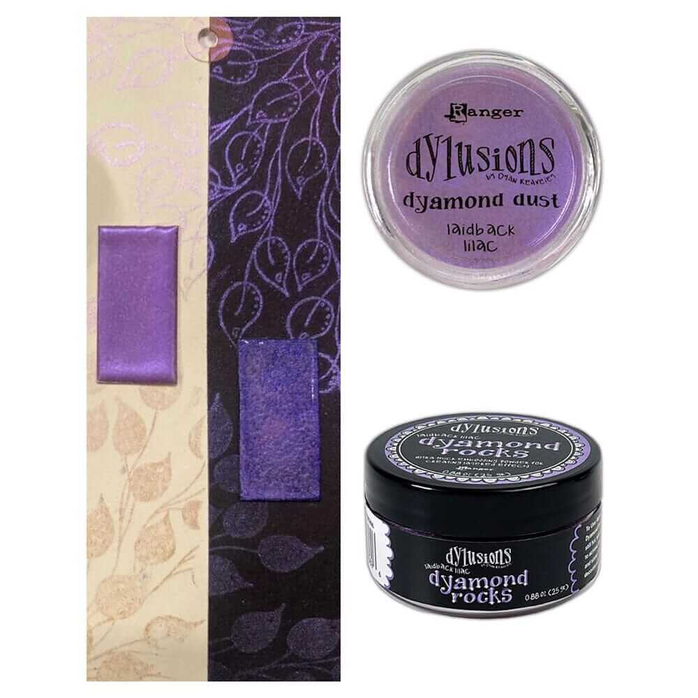 Dylusions Dyamond Dust - Laidback Lilac DYM83818