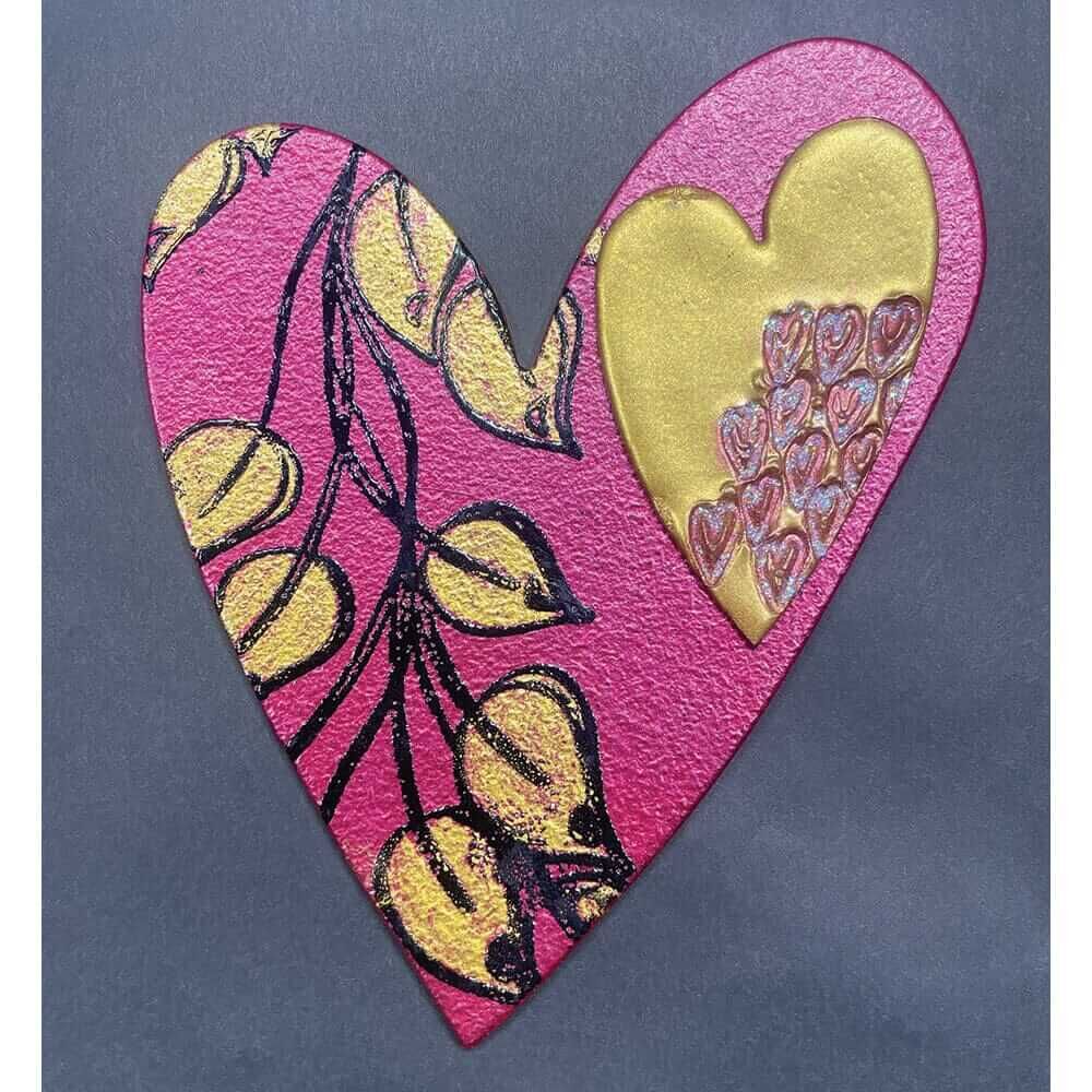 Dylusions Dyamond Boards - Hearts DYM86840