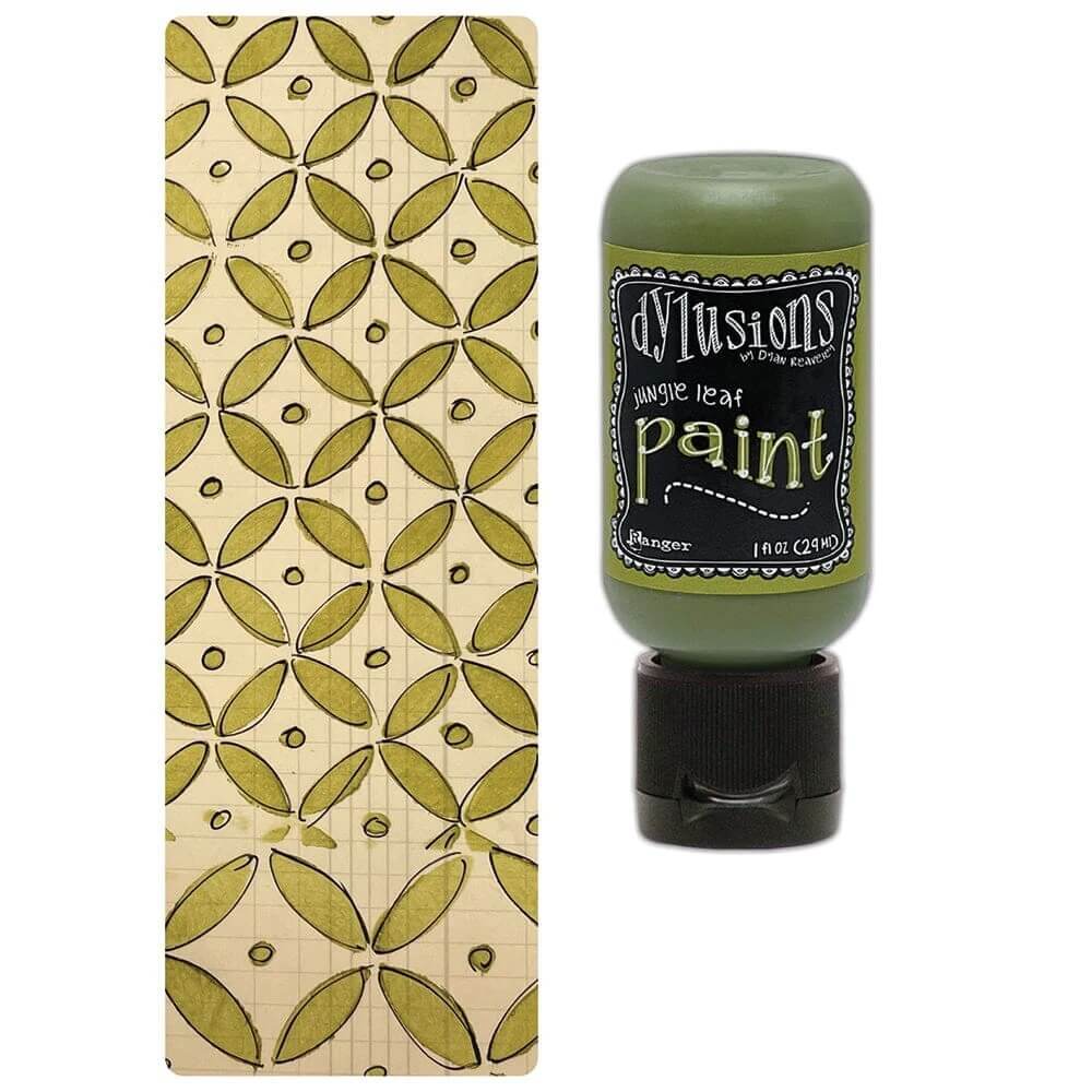 Dylusions Flip Cap Paint 1oz - Jungle Leaf DYQ85669