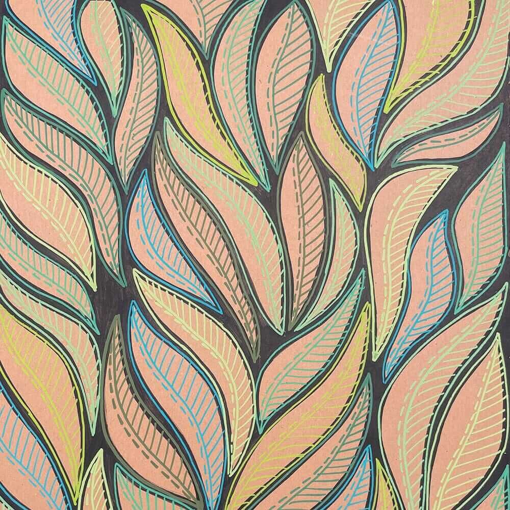 Dyan Reaveley's Dylusions Stencil 5" x 8" - Small Fronds of Fun DYS87625