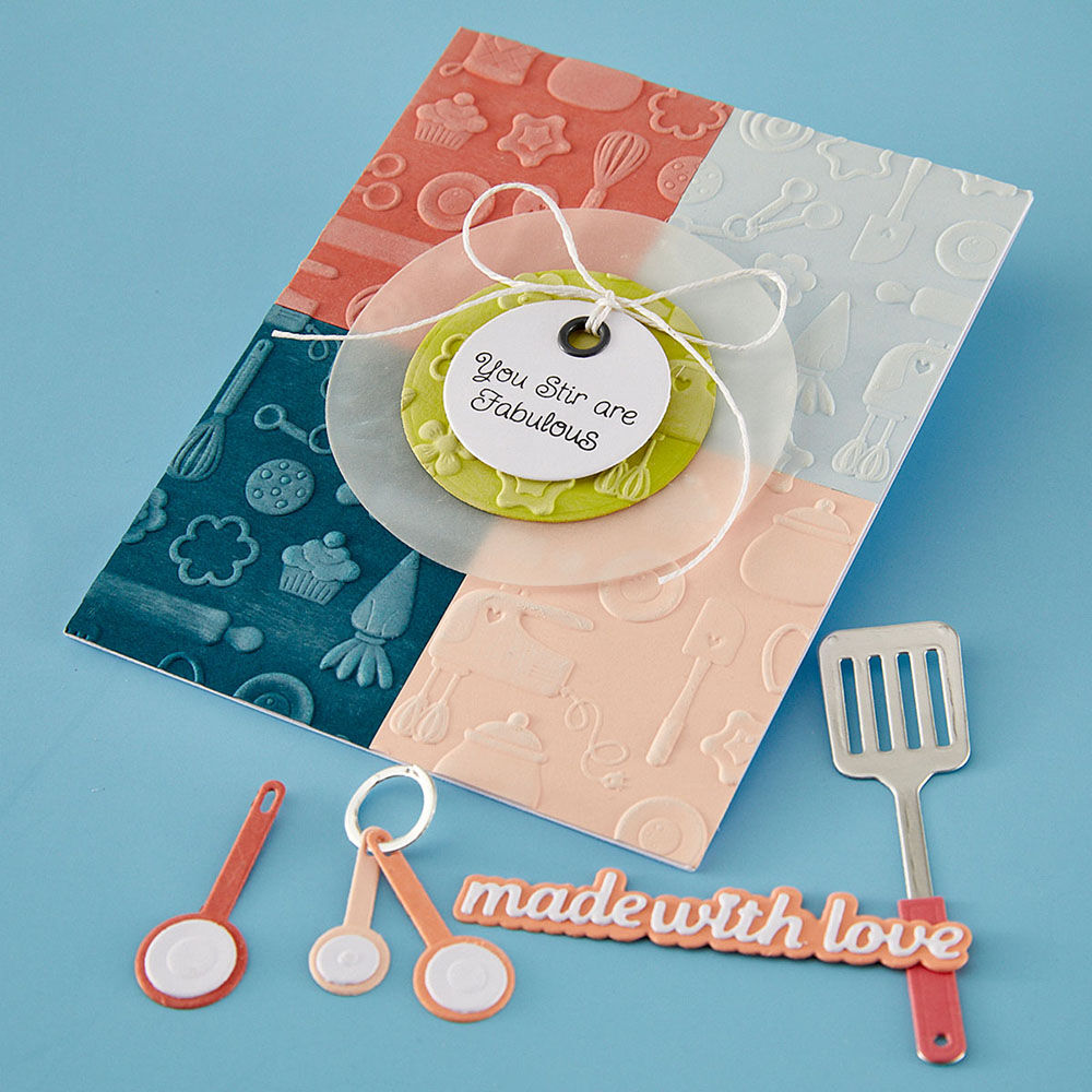 Spellbinders 3D Embossing Folder - Confection Companions (by Tina Smith) E3D-162