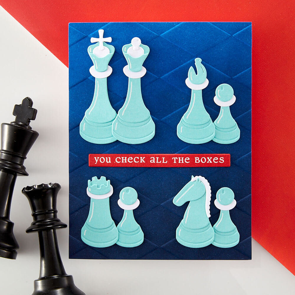 Spellbinders 3D Embossing Folder - Harlequin E3D-175