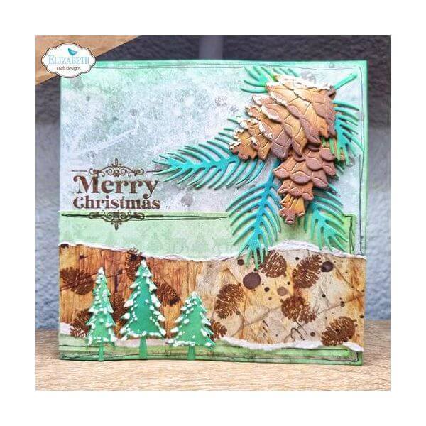 Elizabeth Craft Designs Dies - Pine Cones EC2089