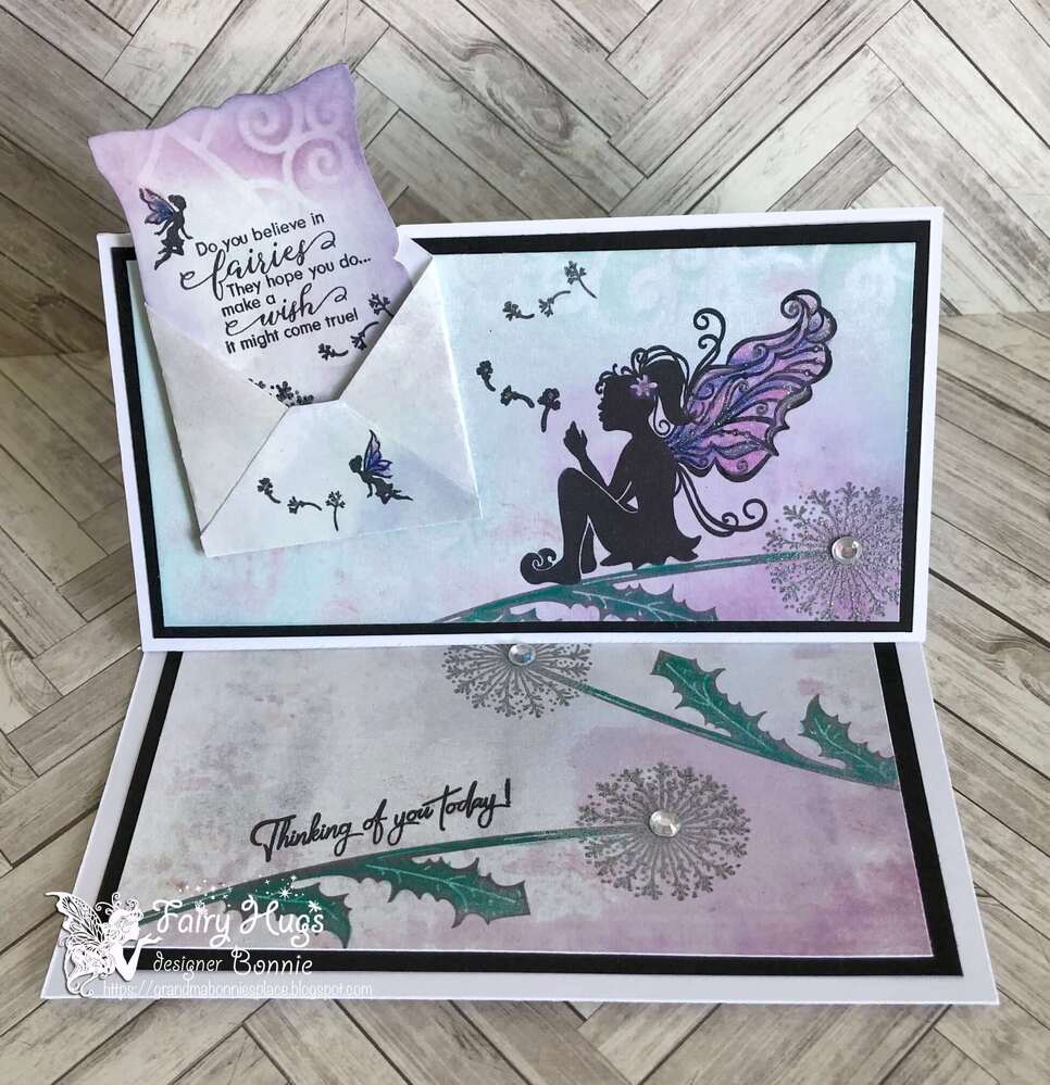 Fairy Hugs Stamps - Wish Come True