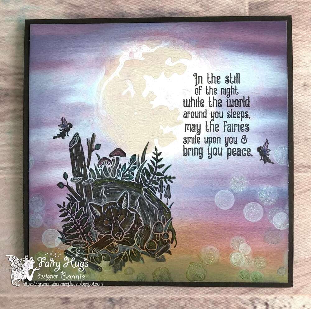 Fairy Hugs Stamps - Still Of The Night