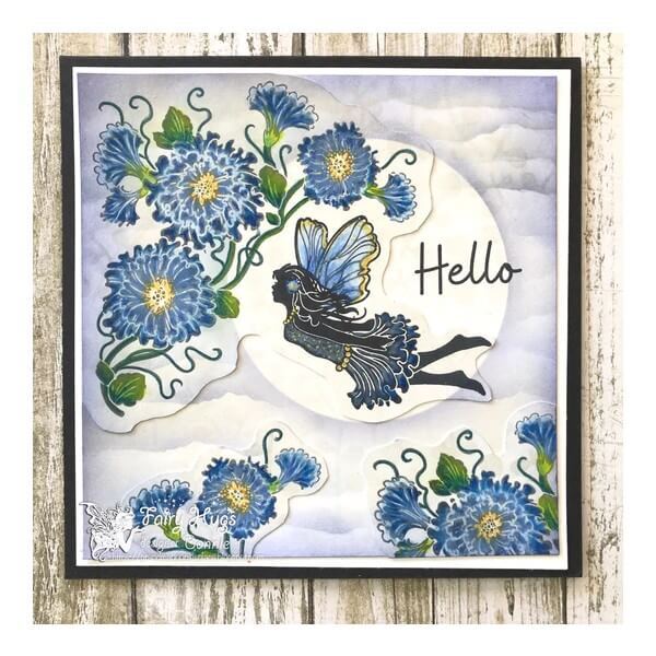 Fairy Hugs Stamps - Inga's Morning Glory