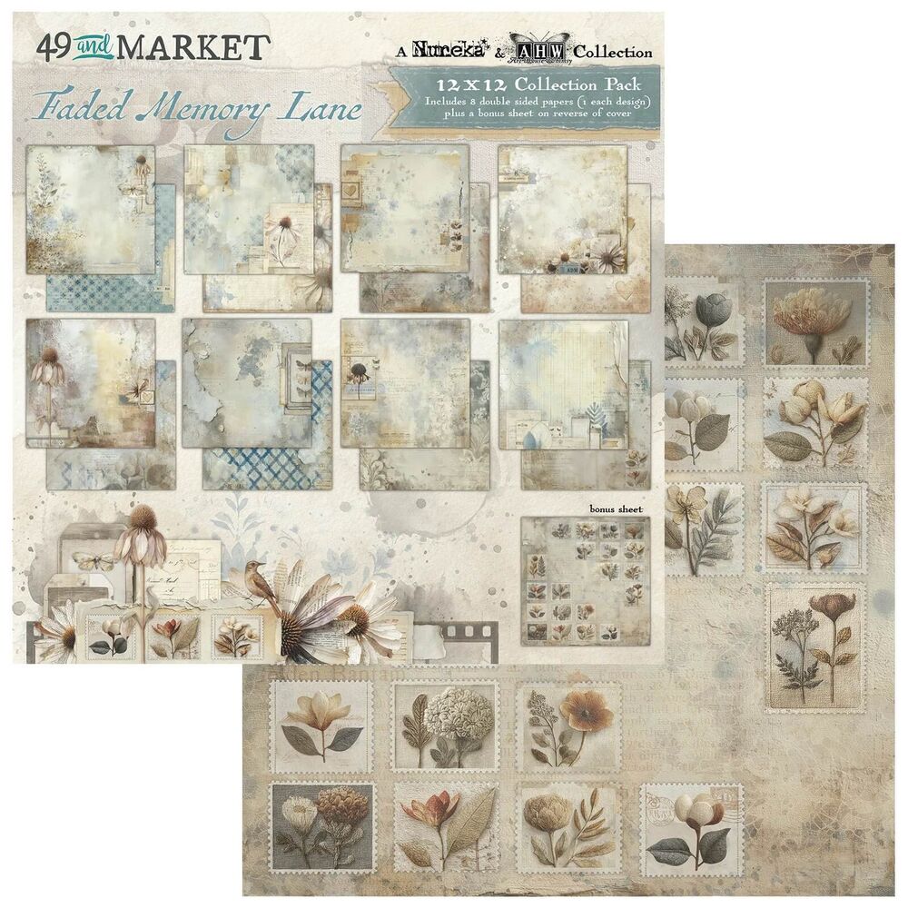 49 And Market Collection Pack 12"X12" - Faded Memory Lane