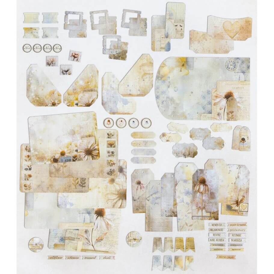 49 And Market Junk Journal Set - Faded Memory Lane