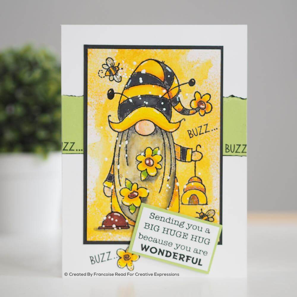 Woodware Clear Stamps A7 - Big Hugs