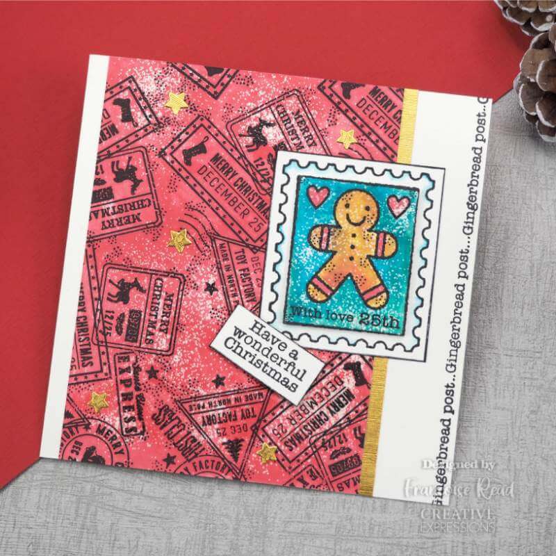 Woodware Clear Stamps - Gingerbread (3in x 4in)