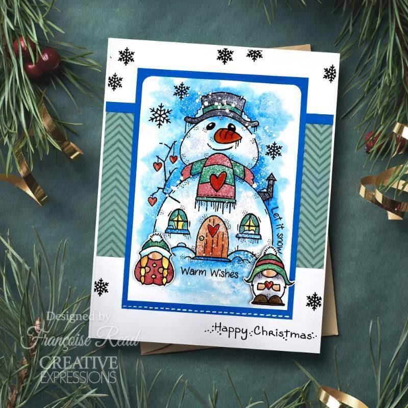 Woodware Clear Stamps Singles - Christmas Extras (3in x 4in)