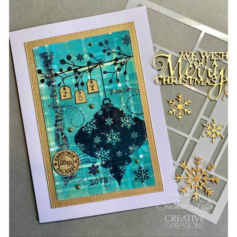 Woodware Clear Stamps Singles - Winter Bauble (4in x 6in)