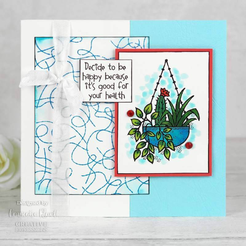 Woodware Clear Stamps Singles - Threads (4in x 6in)