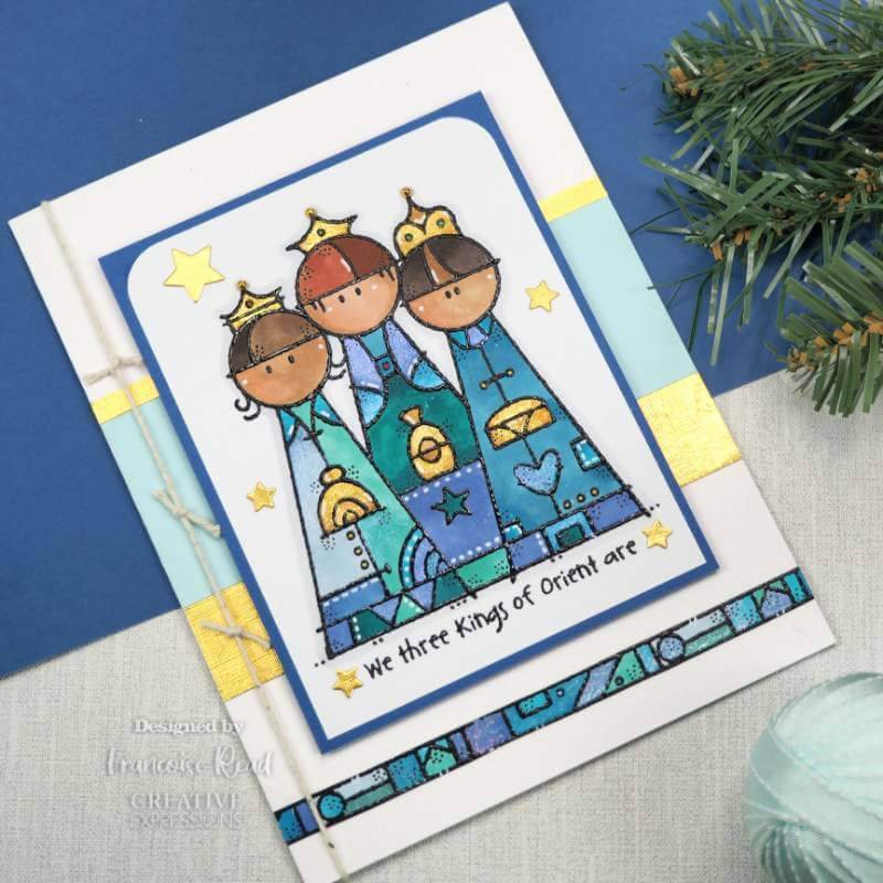 Woodware Clear Stamps - Three Kings (4in x 6in)