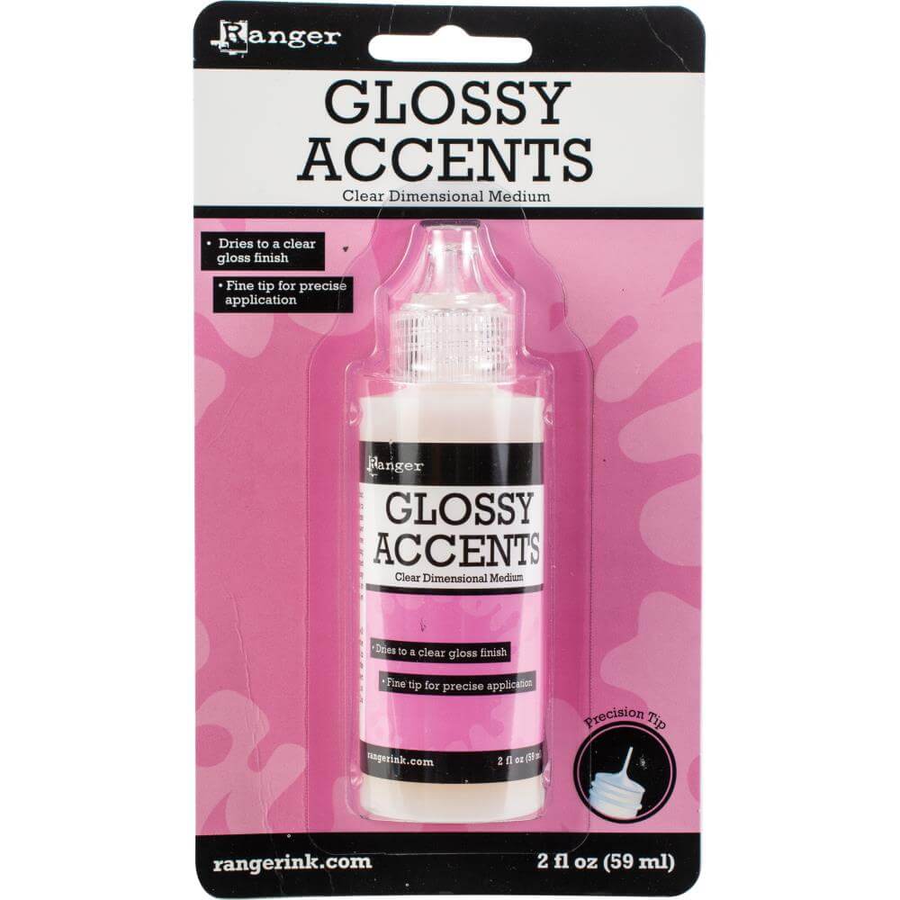 Ranger Inkssentials Glossy Accents 2oz - Clear GAC17042