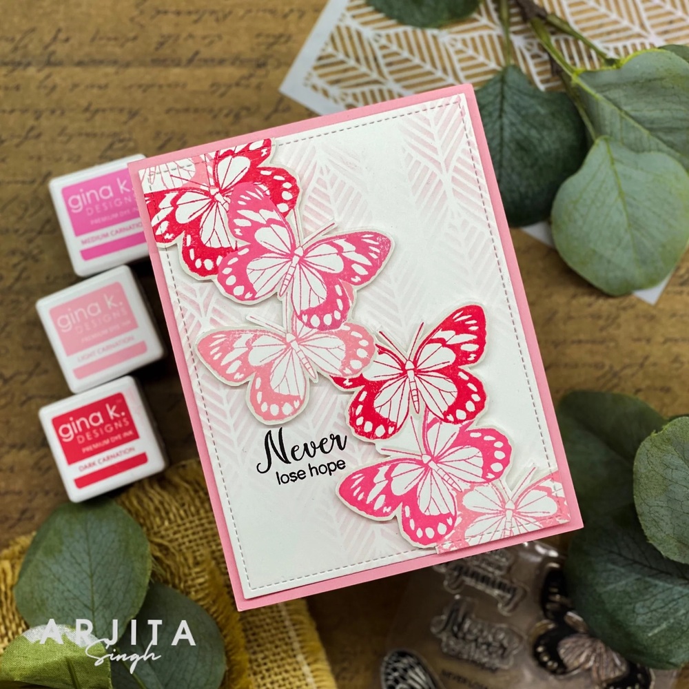 Gina K Designs Clear Stamps - Never Lose Hope MINI