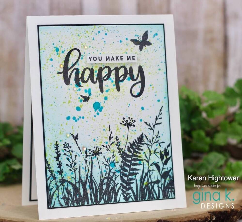 Gina K Designs Clear Stamps - Summer Silhouettes