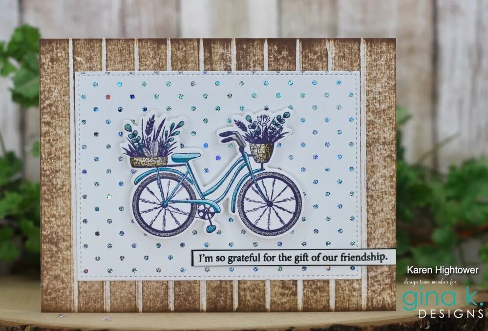 Gina K Designs Clear Stamps - Vintage Summer