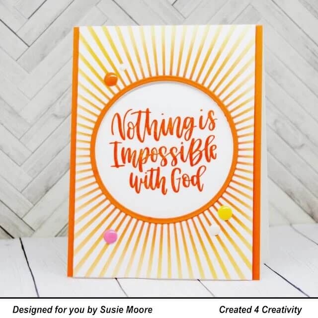 Gina K Designs Stencils - Sunshine