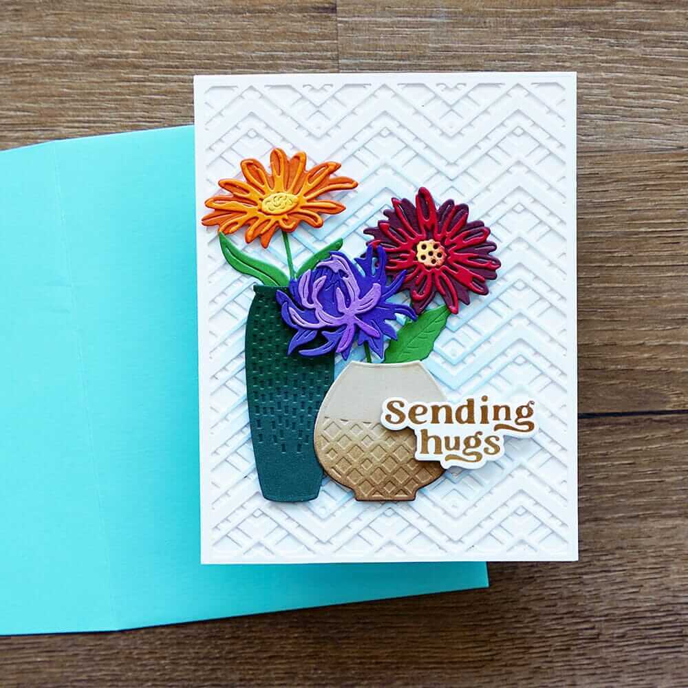 Spellbinders Hot Foil Plate & Die - Must-Have Sentiments (by Simon Hurley) GLP-380