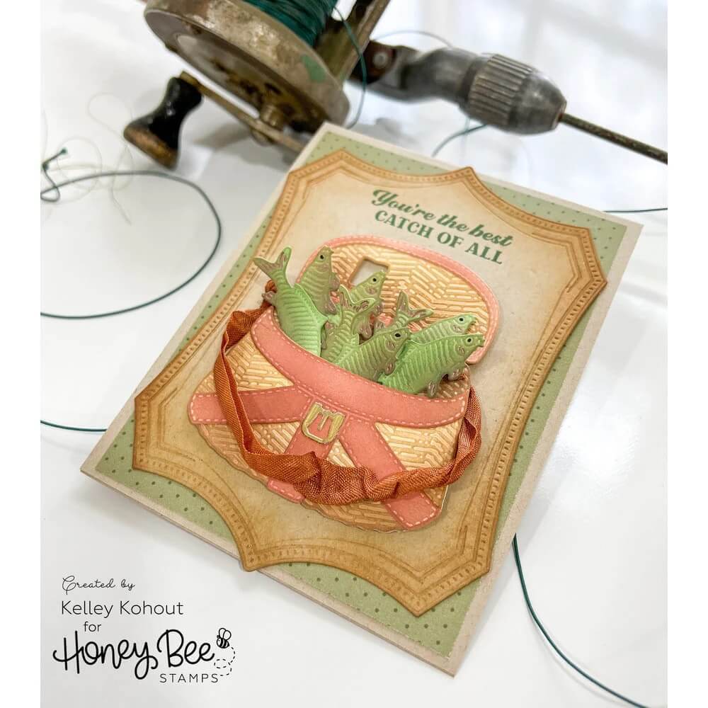 Honey Bee Dies - Vintage Creel HBDS-CREEL