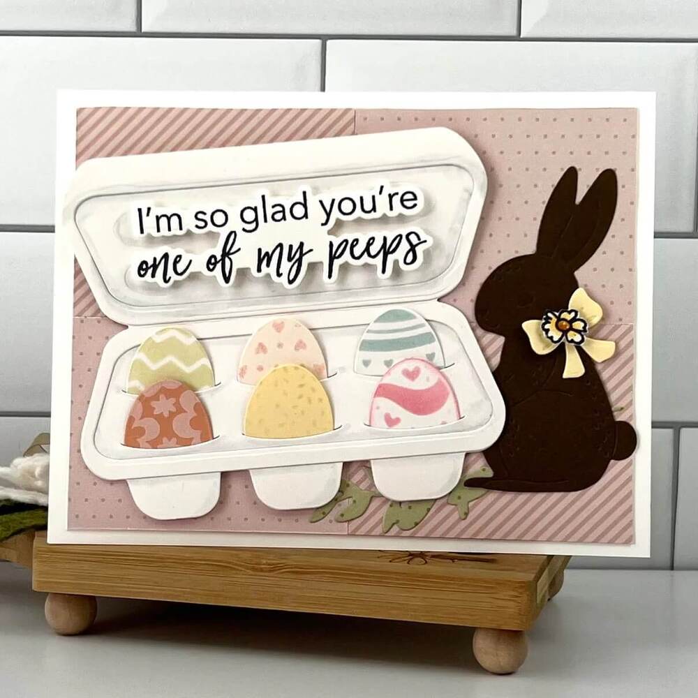 Honey Bee Clear Stamps 4x6 - Eggstra Special HBST-487