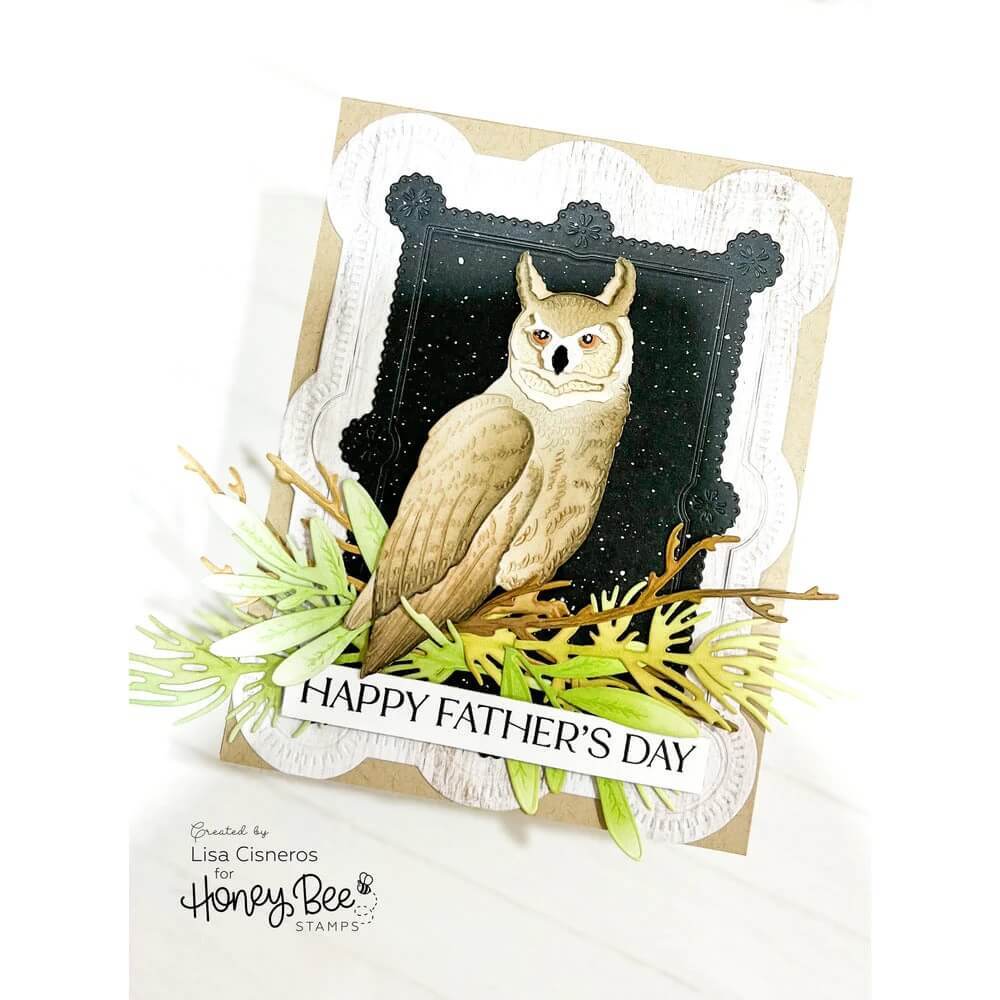 Honey Bee Clear Stamps 3x4 - To The Wise One HBST-489