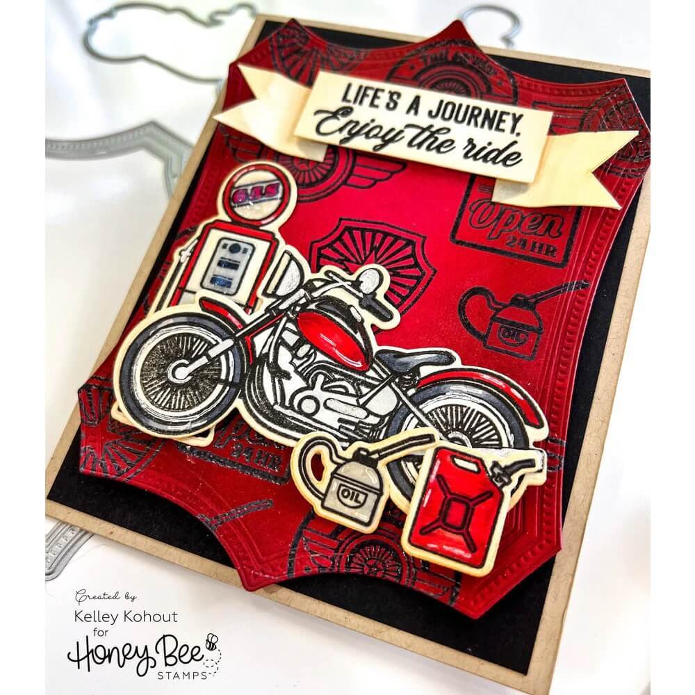 Honey Bee Clear Stamps 4x6 - Dad's Garage HBST-495