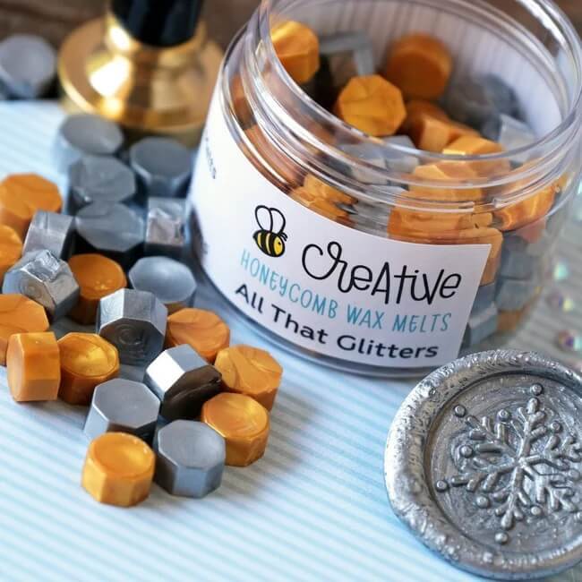 Honey Bee Creative Honeycomb Wax Melts - All That Glitters HBTL-WAX02