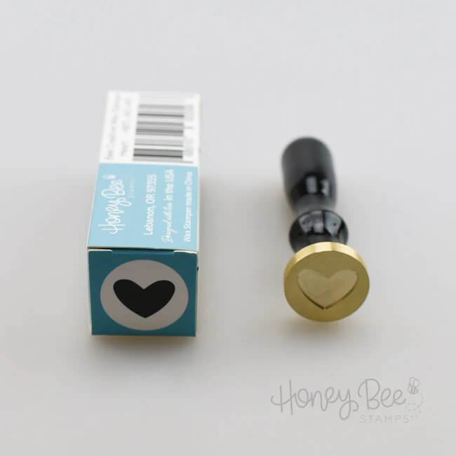 Honey Bee Creative Wax Stamper - Heart HBTL-WSHRT