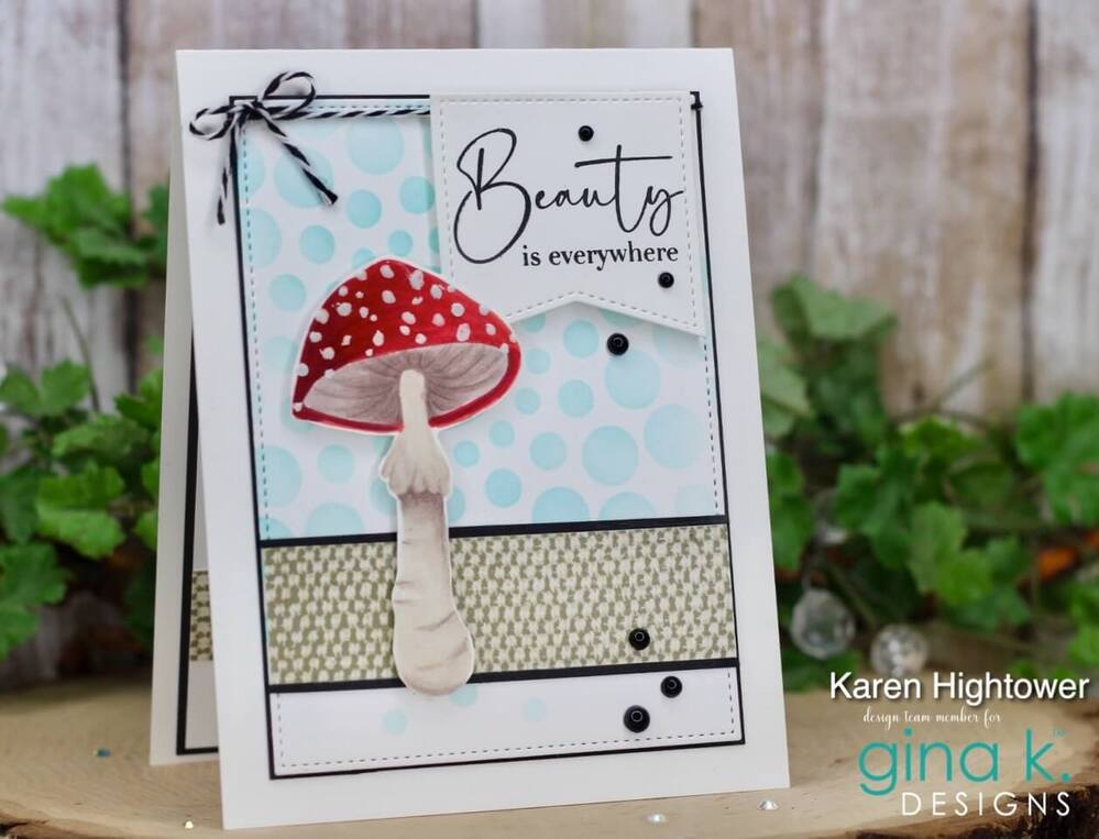 Gina K Designs Clear Stamps - Whimsical Wildflowers 2