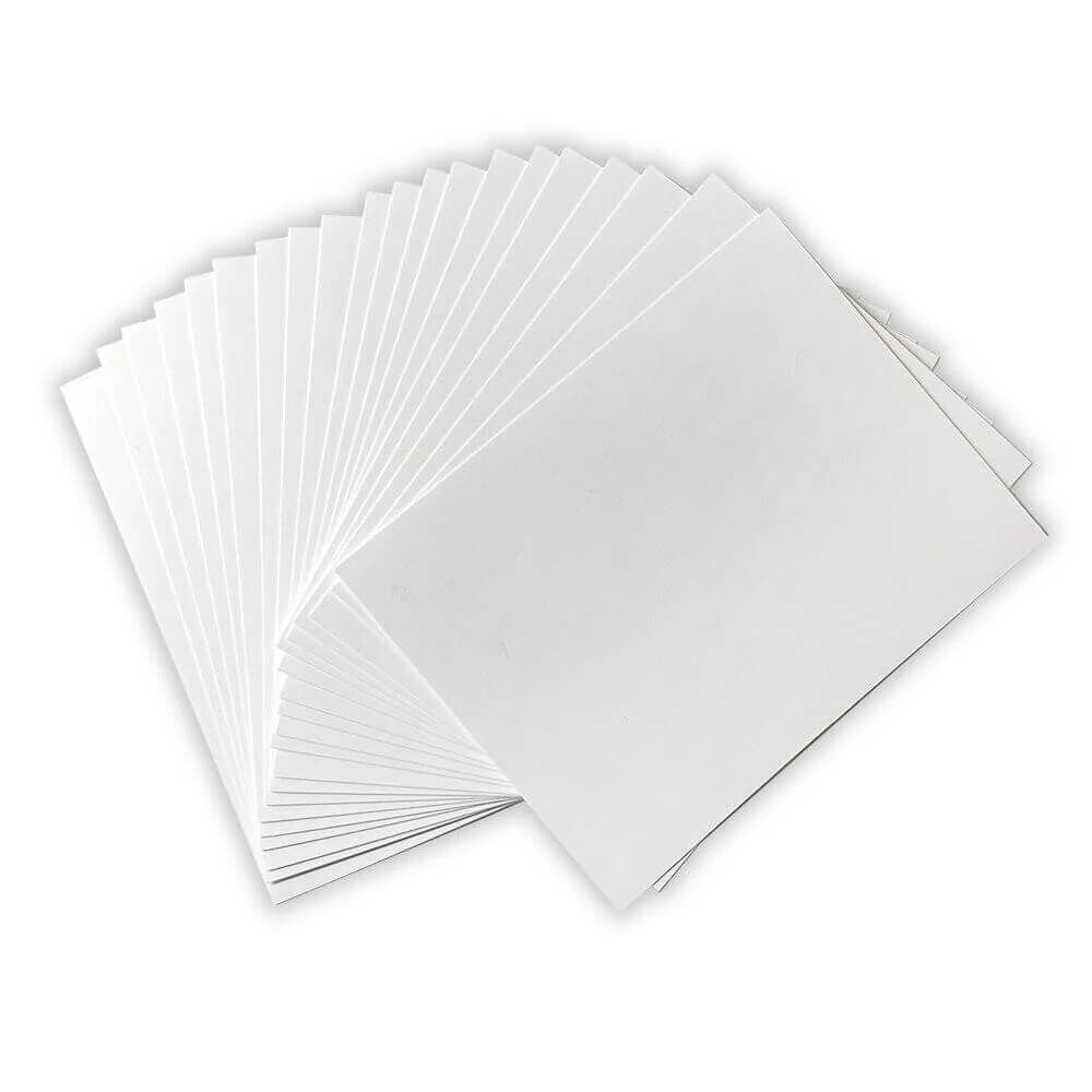 Simon Hurley create. - Stark White Cardstock Panels (20pk) HUA88066