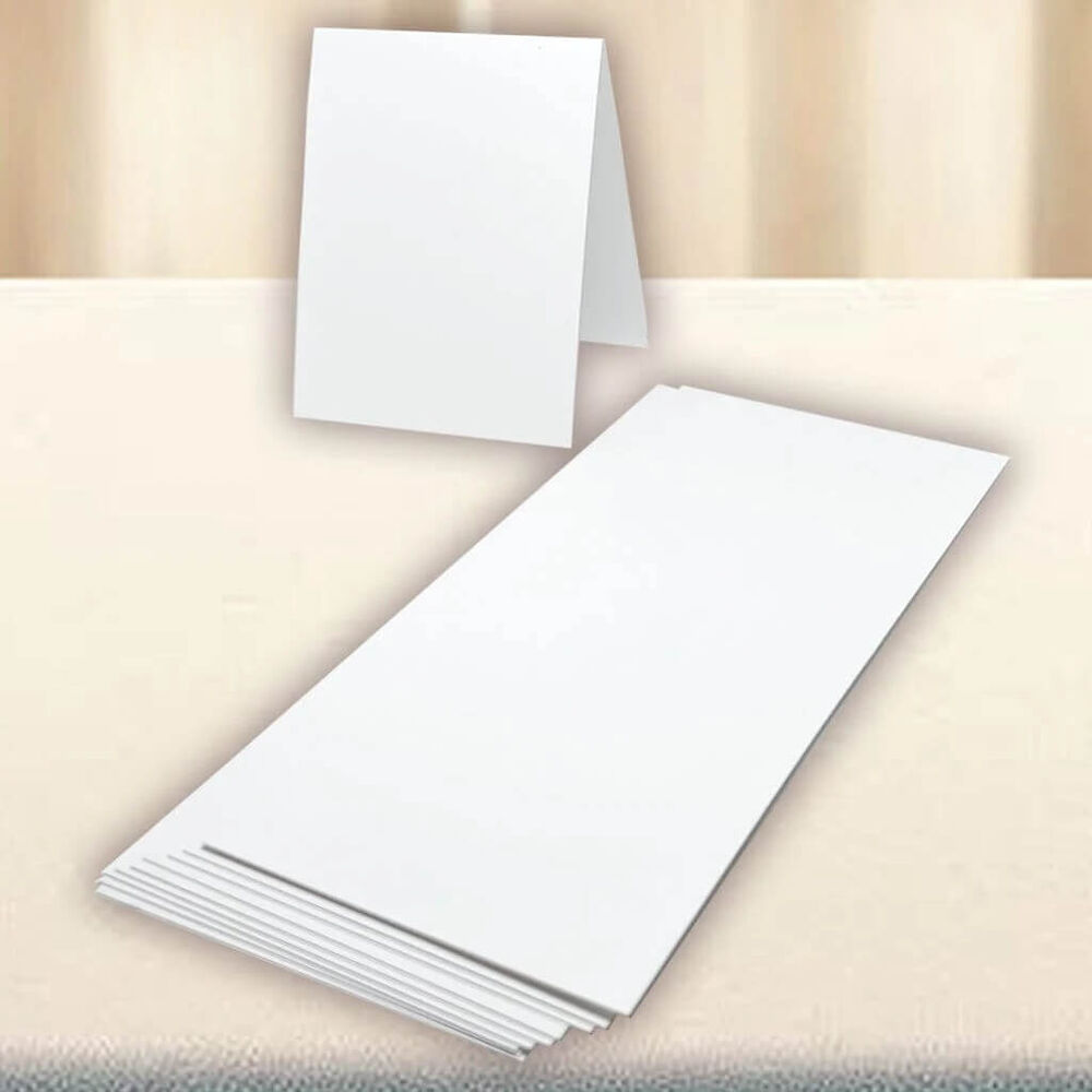 Simon Hurley create. - Stark White Cardstock Top Folding Bases (10pk) HUA88080