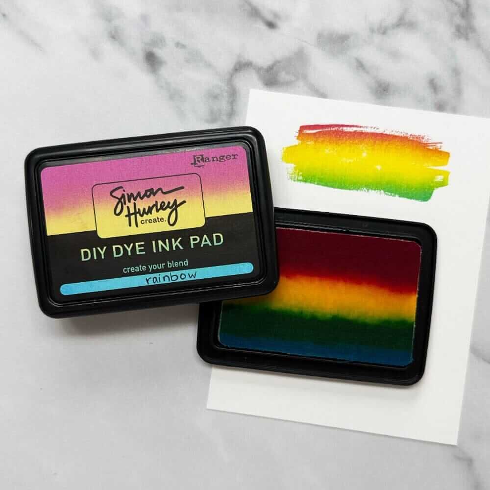 Simon Hurley create DIY Dye Felt Ink Pad HUP92315