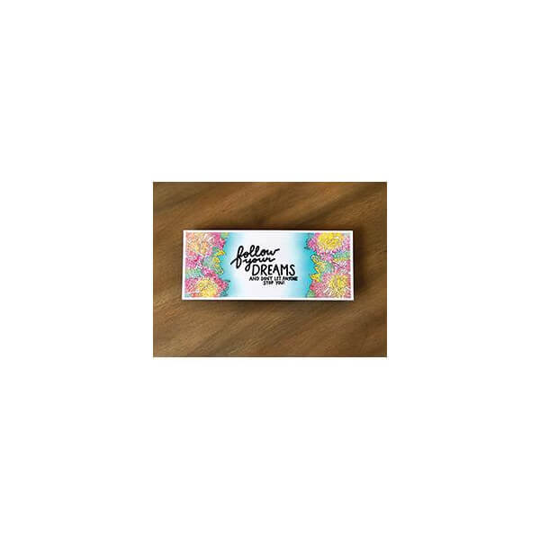 Simon Hurley create. Photopolymer Stamp - Lovely Lantanas HUR78128