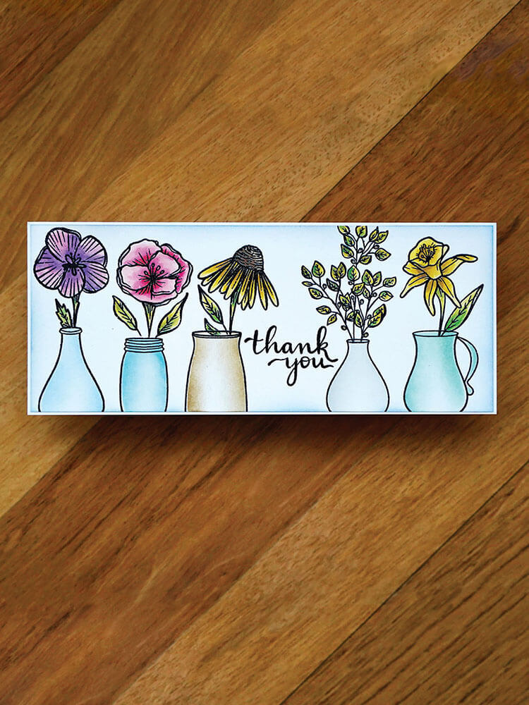 Simon Hurley create. Stencil 6x6 - Vases HUS78753
